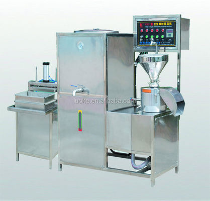 Máquina eléctrica/gas de acero inoxidable de 180 kg CE Comercial de leche de soja y tofu para cafeterías