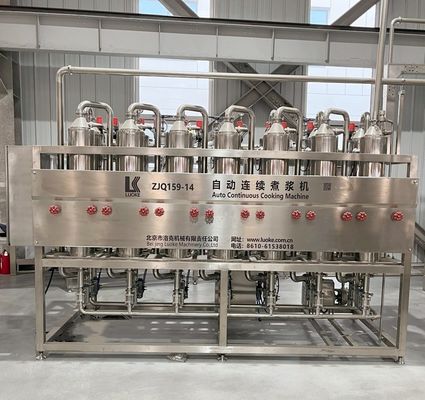 Máquina automática de calentamiento y cocción de leche de soja / leche de soja para la producción de tofu