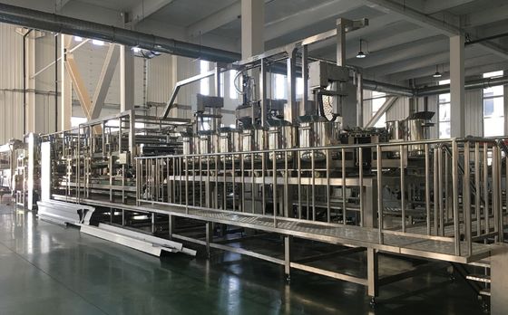 Máquina de procesamiento de productos de frijoles totalmente automática para la línea de producción comercial de tofu