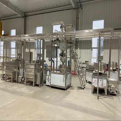 Sistema de molienda de leche de soja de alta velocidad para la eficiencia de fabricación de la tienda de ropa