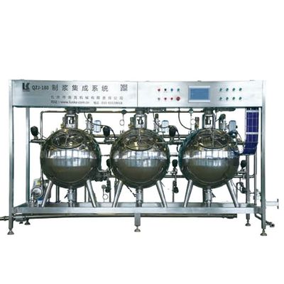 Actualización a una máquina automática de cocción de leche de soja a gran escala para la producción de 300 kg de tofu