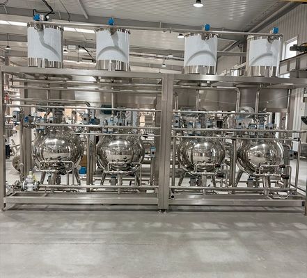 Actualización a una máquina automática de cocción de leche de soja a gran escala para la producción de 300 kg de tofu