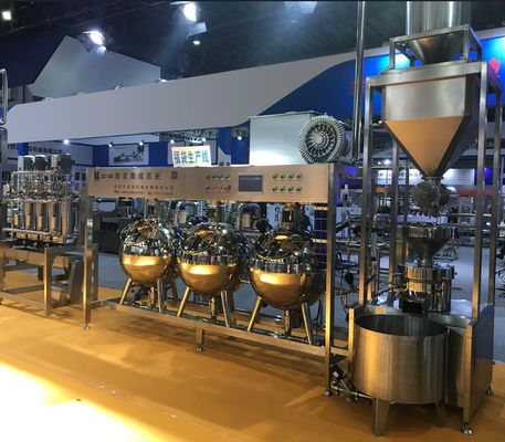 Actualización a una máquina automática de cocción de leche de soja a gran escala para la producción de 300 kg de tofu