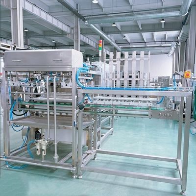 Máquina automática de cortar y encasillar la curcuma de frijoles para la producción de tofu de 1500 b/h