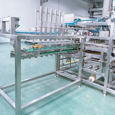Máquina automática de cortar y encasillar la curcuma de frijoles para la producción de tofu de 1500 b/h