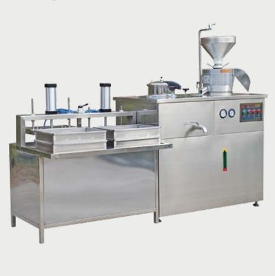 Máquina automática de fabricación de tofu de alta productividad para tiendas de alimentos y bebidas