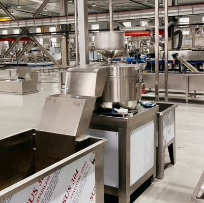 Granjas Alta productividad Automático Separador vertical de harina de frijoles Equipo para hacer tofu