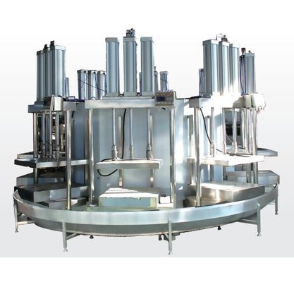 Presión automática de disco neumática de alta productividad para máquinas de procesamiento de productos de frijoles