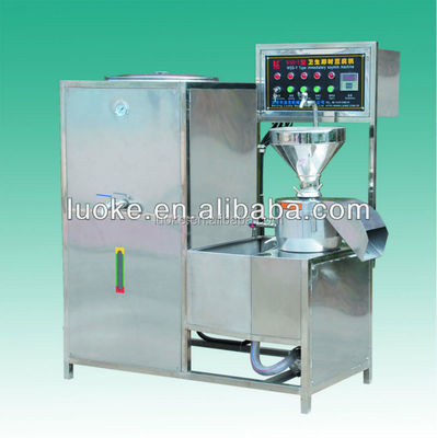 Máquina eléctrica/gas de acero inoxidable de 180 kg CE Comercial de leche de soja y tofu para cafeterías