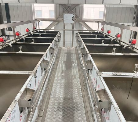 Tanque automático de leche de soya para la línea de producción de tofu industrial