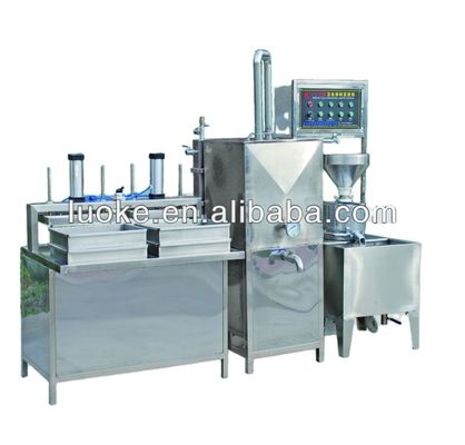 Máquina polivalente semiautomática de acero inoxidable para leche de soja y tofu para la industria alimentaria