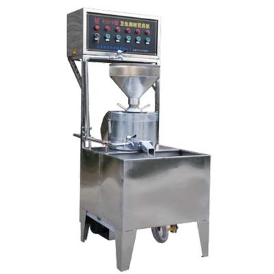 Fabricante de leche de soja de acero inoxidable de alta productividad con máquina de molienda de separación automática