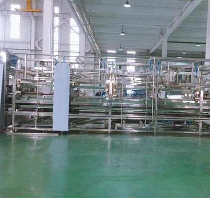 Alta productividad LUOKE CE europea Máquina de tofu totalmente automática sin molde ni tela