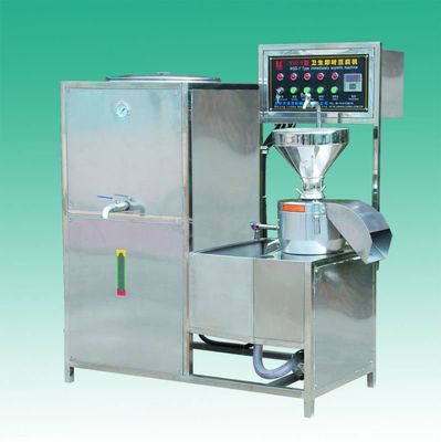 Fabricante de leche de soja de acero inoxidable de alta productividad con máquina de molienda de separación automática