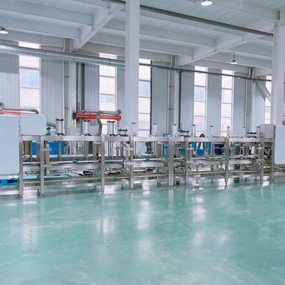 Presión automática de grano de hierro inoxidable para la línea de producción de tofu