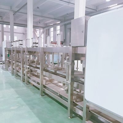Presión automática de grano de hierro inoxidable para la línea de producción de tofu