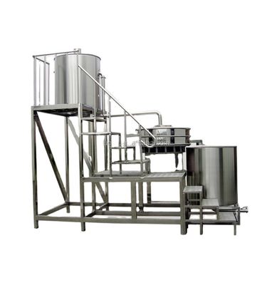 Sitio de vibración para línea de producción de leche de soja/jugo multifuncional